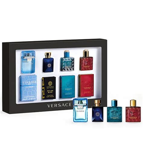 versace miniatures men gift set